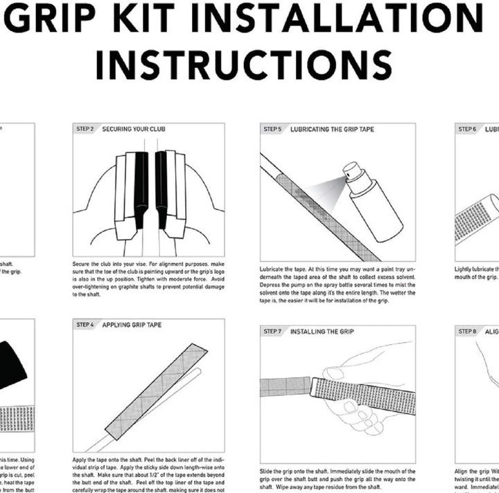 Karma Revolution Standard/Midsize/Jumbo 9/13/25 Stück Golf Grip Bundle Midsize 9 Stück, Midsize 9 St
