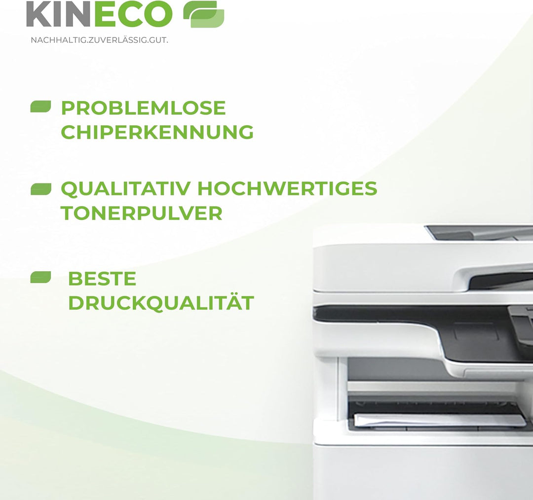 Kineco 2 Toner kompatibel mit Kyocera TK1150 TK-1150 für Kyocera Ecosys P2235dn P2235dw M2135 M2635