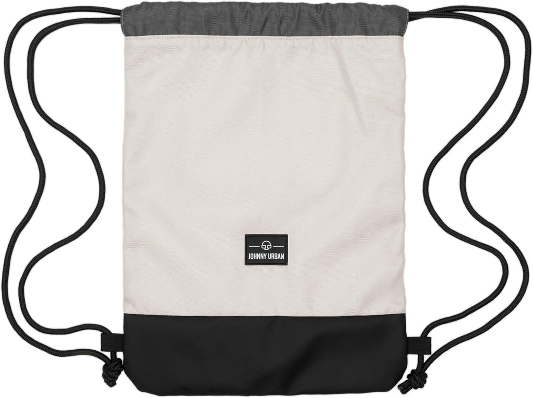 Johnny Urban Turnbeutel Damen &amp; Herren Sand Grau - Blake - Sportbeutel für Alltag, Festival, Sport -