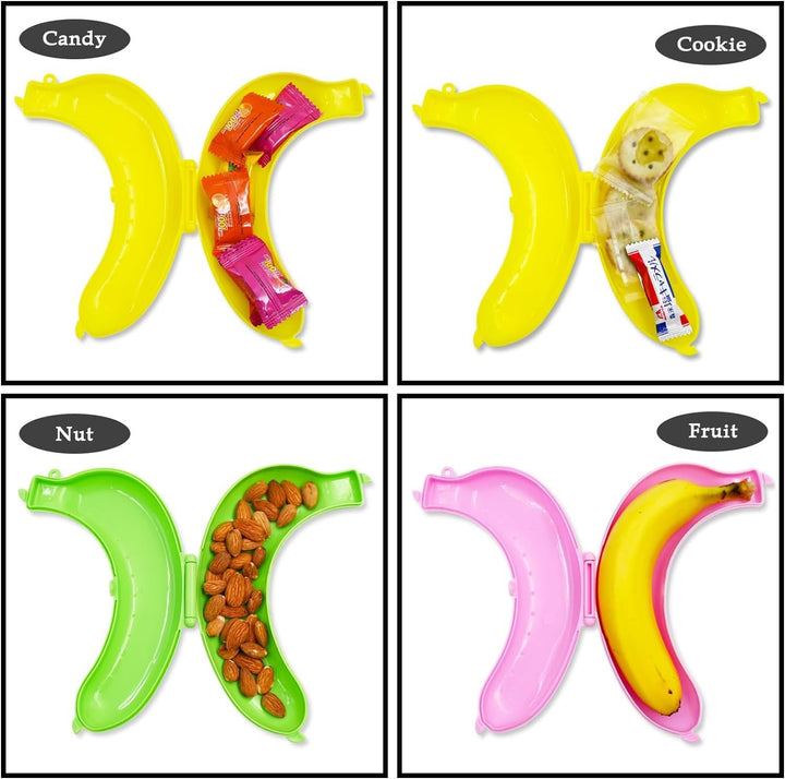 Bananenschutz, Bananen-Aufbewahrungsbehälter, Bananen-Etui, tragbarer Bananenhalter für Lunchboxen,