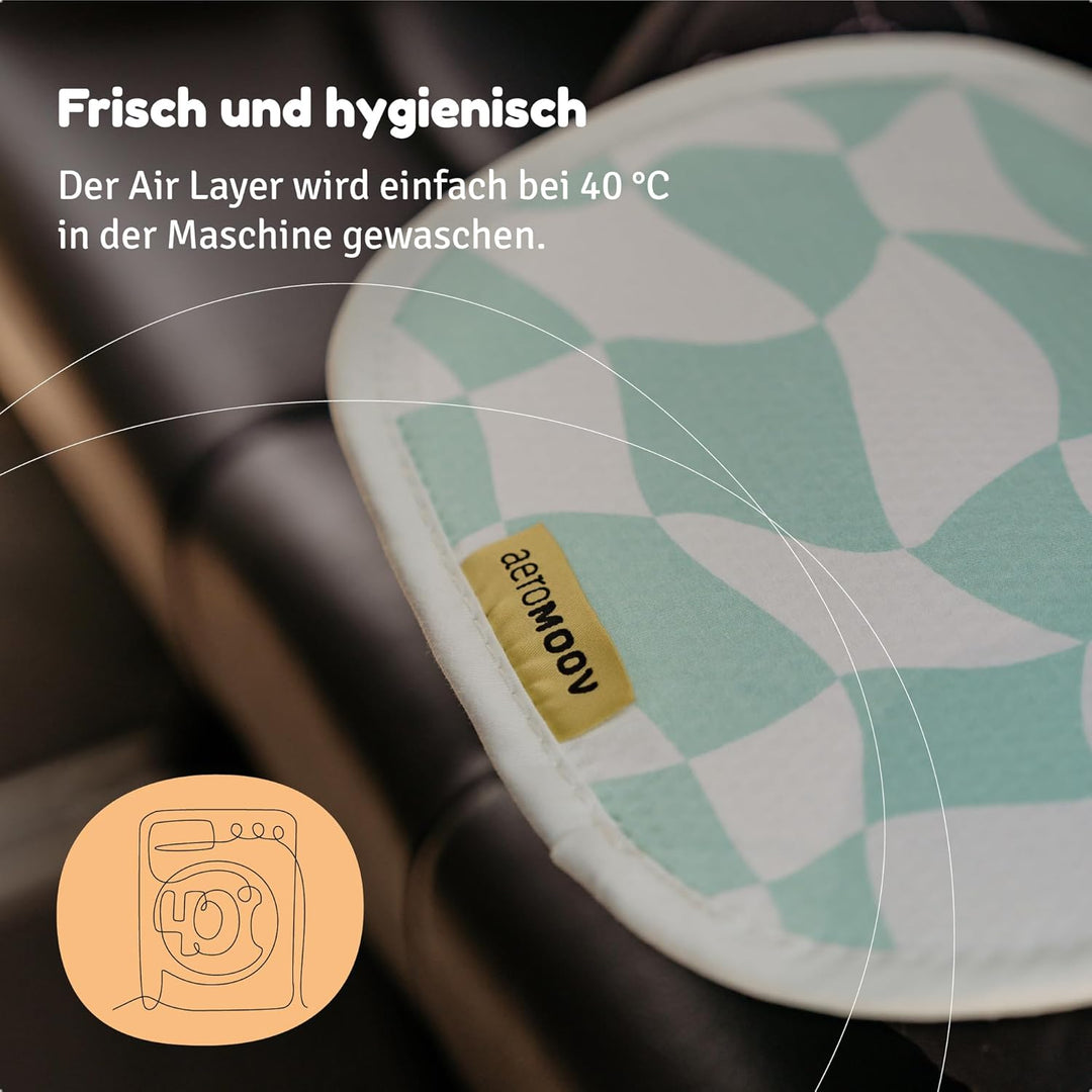 Aeromoov - Baby Sitzauflage Air Layer - Einlage Für Autositz oder Kinderwagen - Gruppe 2/3 - Antisch