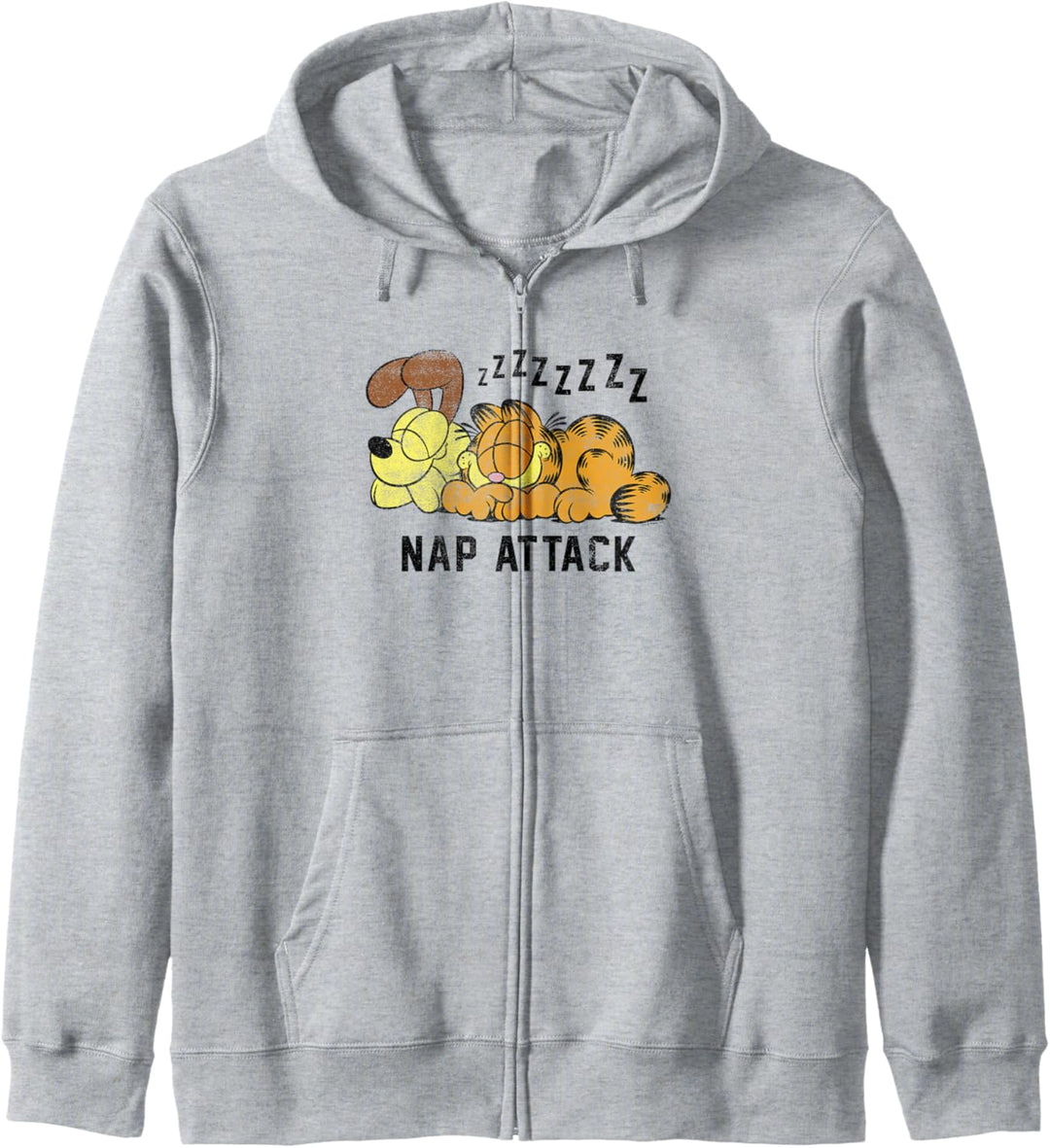 Garfield Odie Garfield Nap Attack Kapuzenjacke