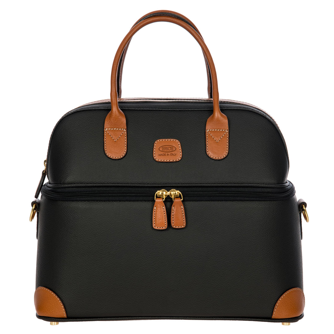 Bric's Firenze Beauty Case Black Schwarz, Schwarz