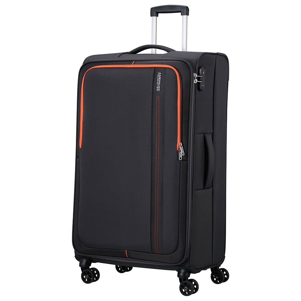American Tourister Sea Seeker - Spinner XL, Koffer, 80 cm, 92.5 L, Grau (Charcoal Grey) Grey (Charco