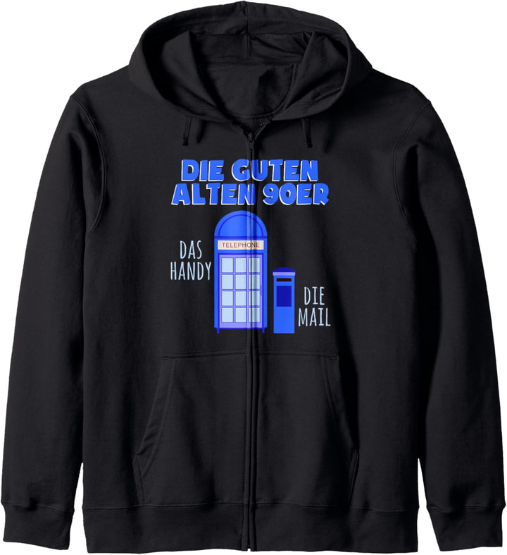 Die guten alten 90er t-Shirt love the 90s 90er Telefonzelle Kapuzenjacke