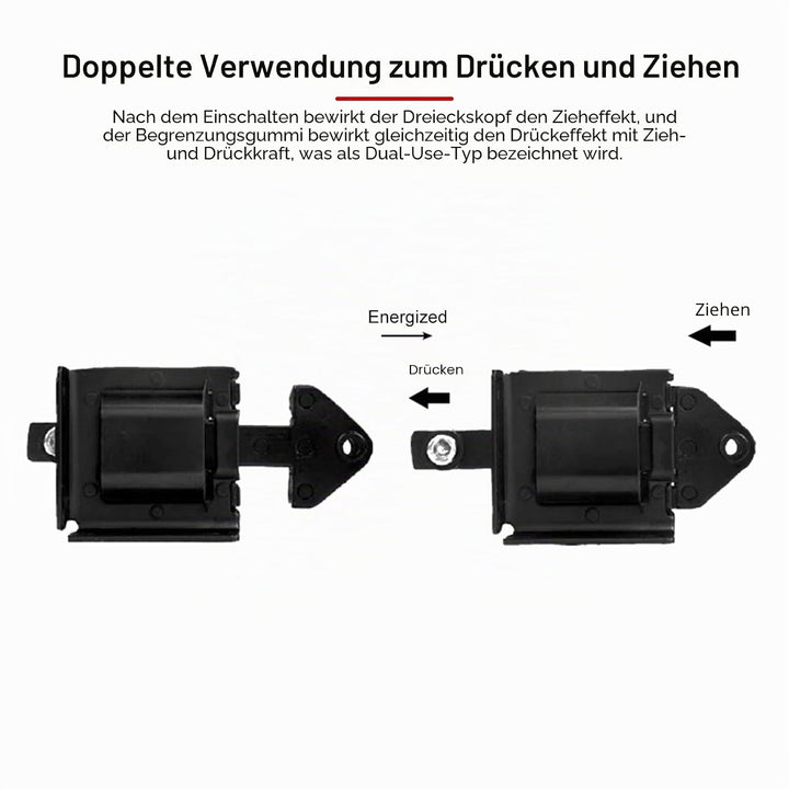 Elektromagnet-Magnetventil8MQ8(SA)-3702 AC Push-Pull-Zugmagnet-Elektromagnet 220VAC 49N Hub 20mm