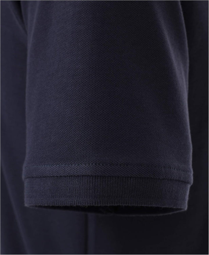 CASAMODA Herren Polo-Shirt unifarben Brusttasche M Blau (Marine 105), M Blau (Marine 105)