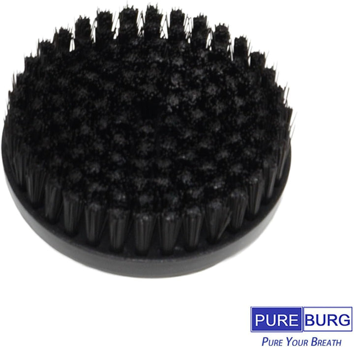PUREBURG Ersatzbürsten Set Kompatibel mit Philips Sneaker Cleaner GCA1000/60 – 6-teilig (2× Hart, 2×