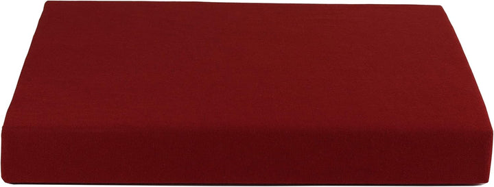 Gerald Wittmann Doppelpack Premium Spannbettlaken 2X 90x200-100x200 cm, 100% Baumwolle Jersey, Borde