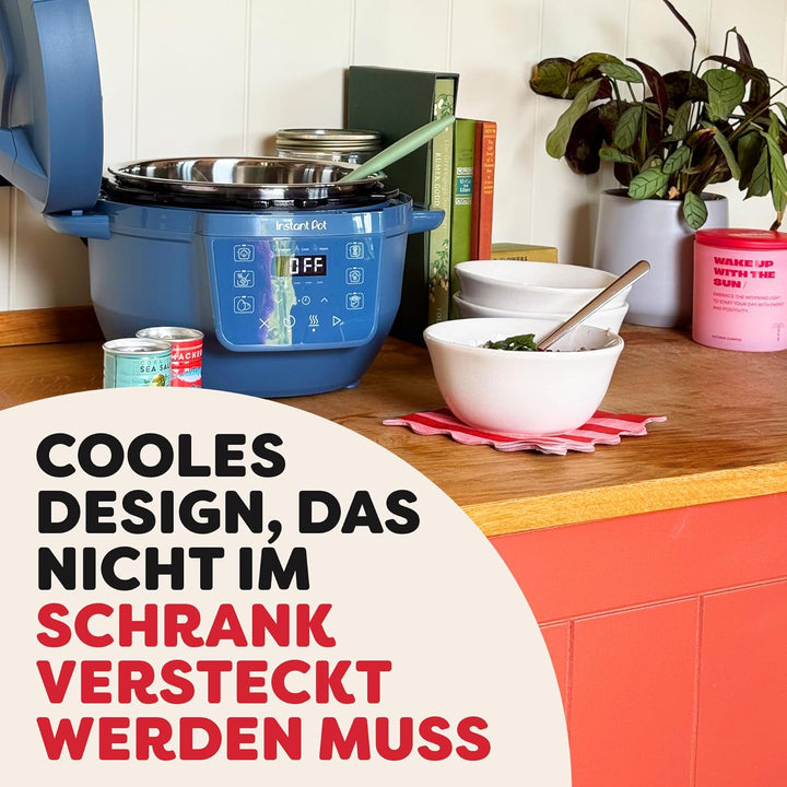 Instant Pot Multikocher, 3.8L 7-in-1 Smart Cooker - Schnellkochtopf, Schongarer, Reiskocher, Sautier