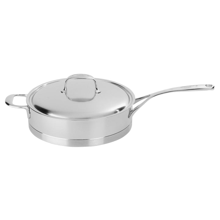 DEMEYERE Atlantis Schmorpfanne mit Deckel, 4,2 l, Schwarz, 41428A-41528 4.2 quarts Schwarz, 4.2 quar