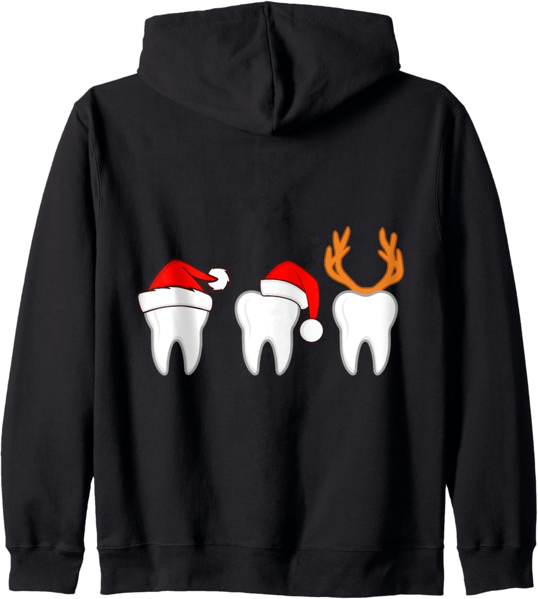 Zahnarzt Weihnachten Zahnarzthelferin Zähne Adventszeit Kapuzenjacke