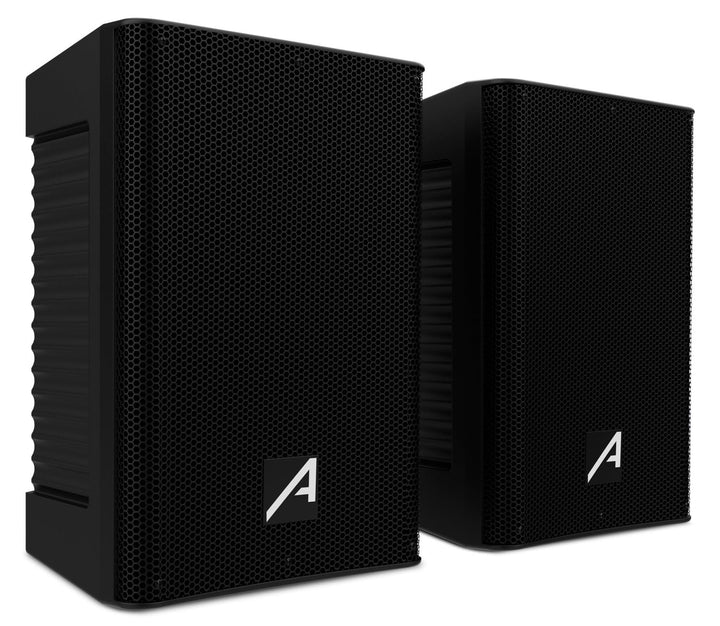 Audibax Freeport 210 – Set mit 2 Aktiven und Passiven 10-Zoll-Lautsprechern – 250W Leistung – USB/SD