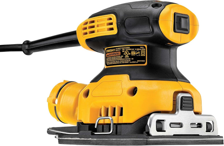 DeWalt Vibratiosnschleifer/Schwingschleifer (230 Watt, Schwingkreis-ø 1.6 mm, Schleifplatte 108 x 11