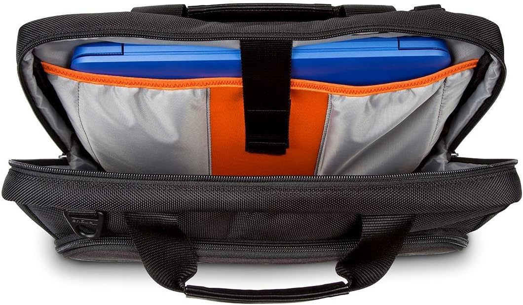 Targus TBT913EU CitySmart 12, 12.5, 13, 13.3, 14" Slimline Topload Notebooktasche – Schwarz/Grau, 14