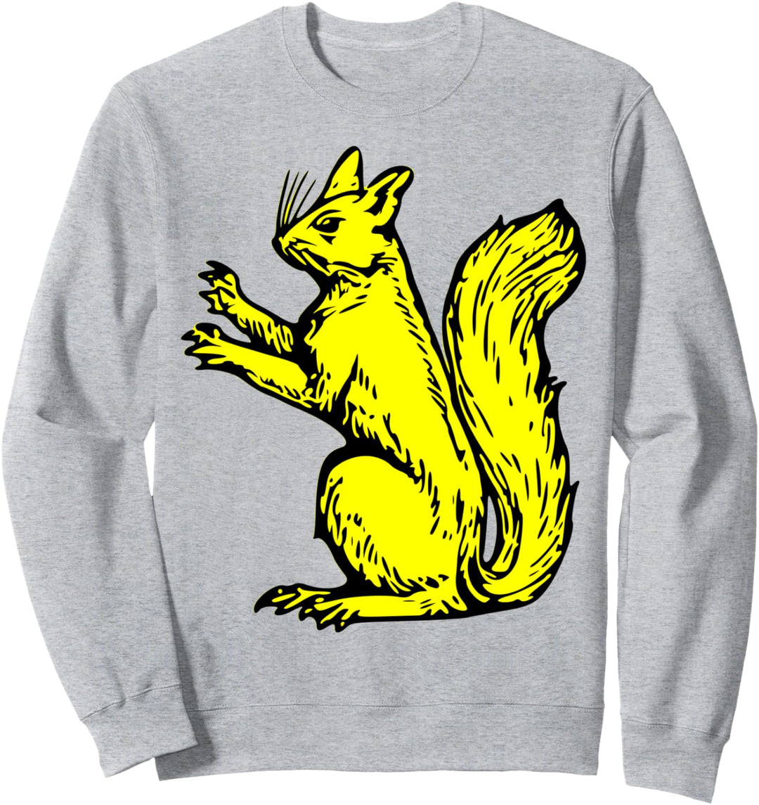 Gelbes Eichhörnchen Sweatshirt