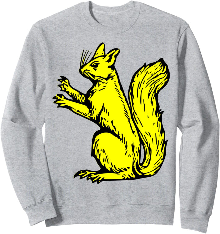 Gelbes Eichhörnchen Sweatshirt