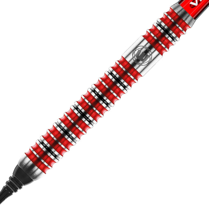 WINMAU Diablo Profi Softip Wolfram Dartpfeile mit Flüge und Stiele (Wellen) 20g Parallel, 20g Parall