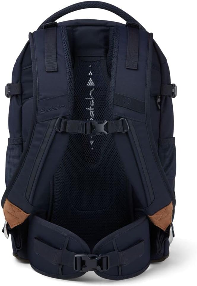 Satch Pack Schulrucksack Set 2tlg. inkl. Schlamperbox (Nordic Blue), Nordic Blue