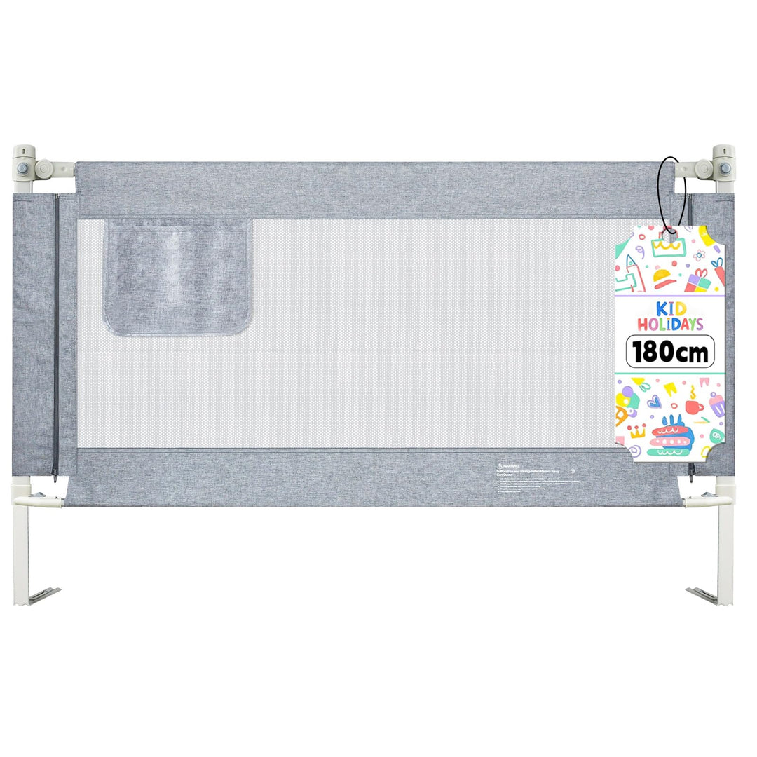 Rausfallschutz Boxspringbett,Rausfallschutz Bett 180cm,Bettschutzgitter für Babys und Kinder,Bettgit