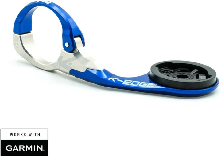 K-EDGE Fahrrad K13-1500r Garmin Race Mount Halterungen One size Blue Anodize, One size Blue Anodize