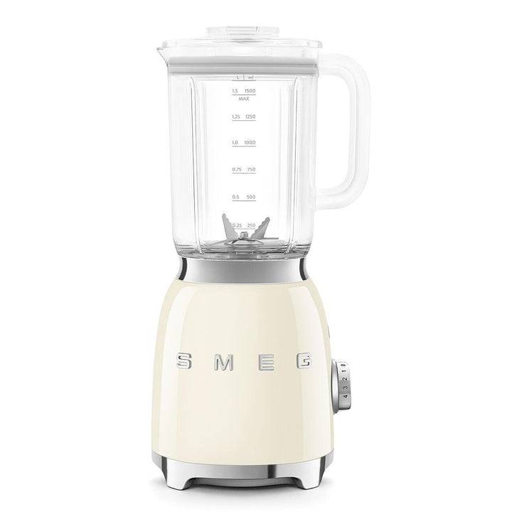 SMEG, BLF03CREU, 1,5 l Standmixer, 4 -Geschwindigkeitsstufen, 4 Automikprogramme, Abnehmbare Doppelk