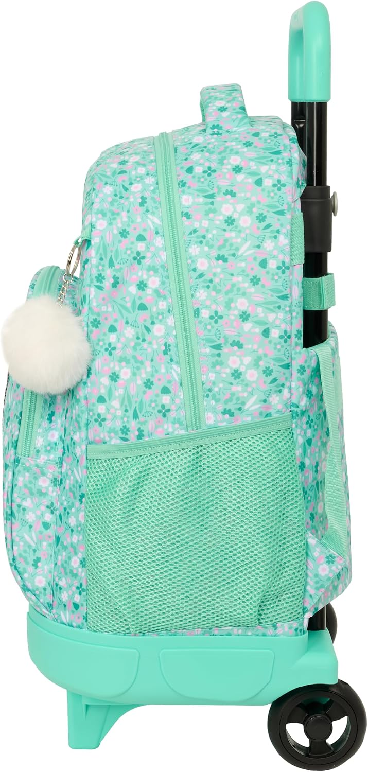 Safta Cuore Grosser Rucksack mit Rädern, kompakt, abnehmbar, ideal für Kinder verschiedener Altersgr