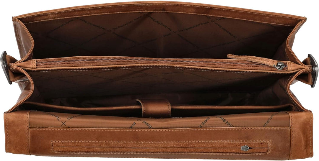 The Chesterfield Brand Stuttgart - Aktentasche 14" 38 cm Cognac, Cognac