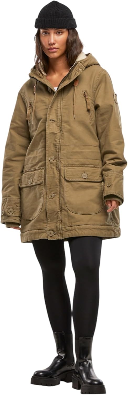 Forvert Damen Fiss Parka Jacke M Oliv, M Oliv