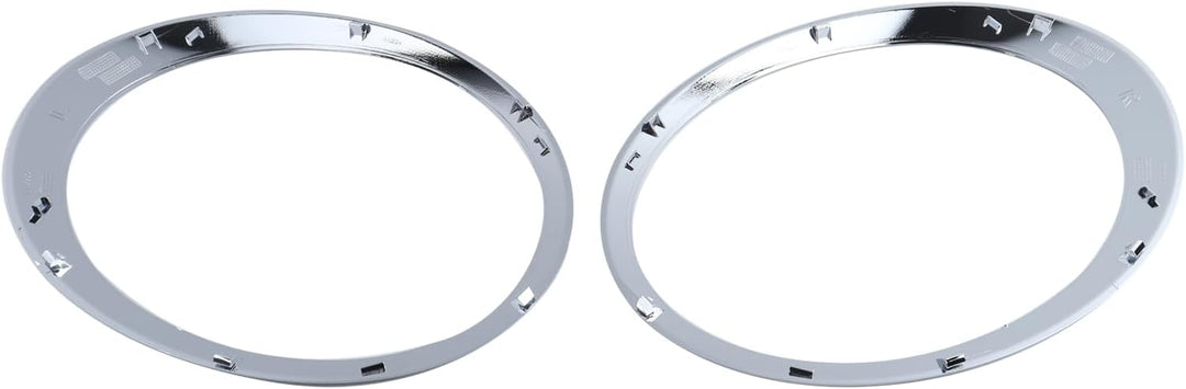BONRYAN Scheinwerferblenden Cover Trim 4pcs Chrom Scheinwerfer Rücklicht Surround Cover Trims Ersatz
