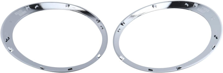BONRYAN Scheinwerferblenden Cover Trim 4pcs Chrom Scheinwerfer Rücklicht Surround Cover Trims Ersatz