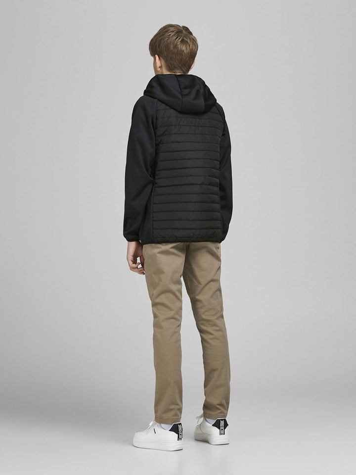 JACK & JONES Boy Hybridjacke Hybridjacke Junior, 128 Black/