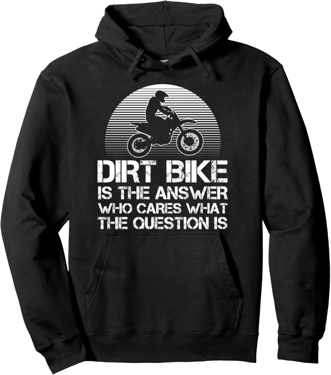 MX Motocross Biker Dirt Bike - Supercross Pullover Hoodie
