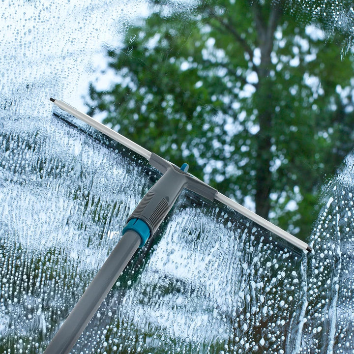 Beldray LA028693TQEU 2in1 Fensterreinigungsset, 5 stuck Mikrofaser Fusselfreie Reinigung, 360° strei