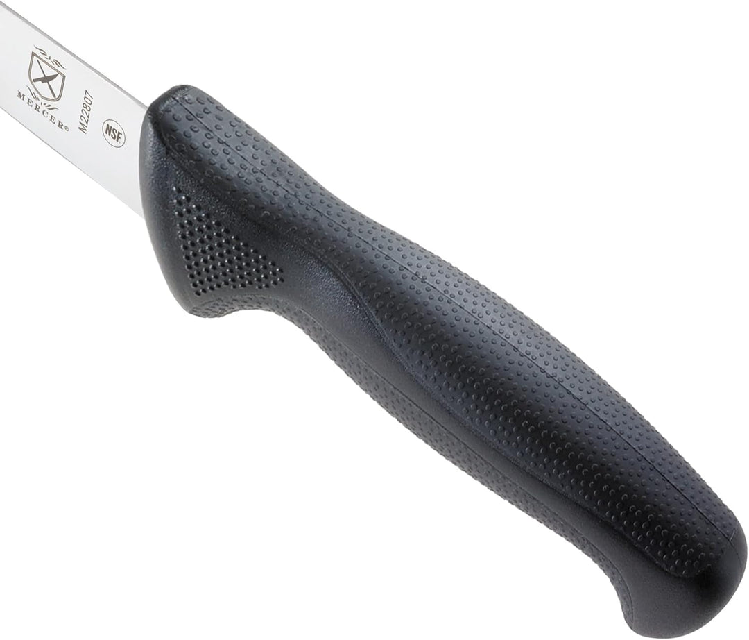 Mercer Culinary M22807 Millennia schwarzer Griff, stahl Schwarz 7", Schwarz 7"