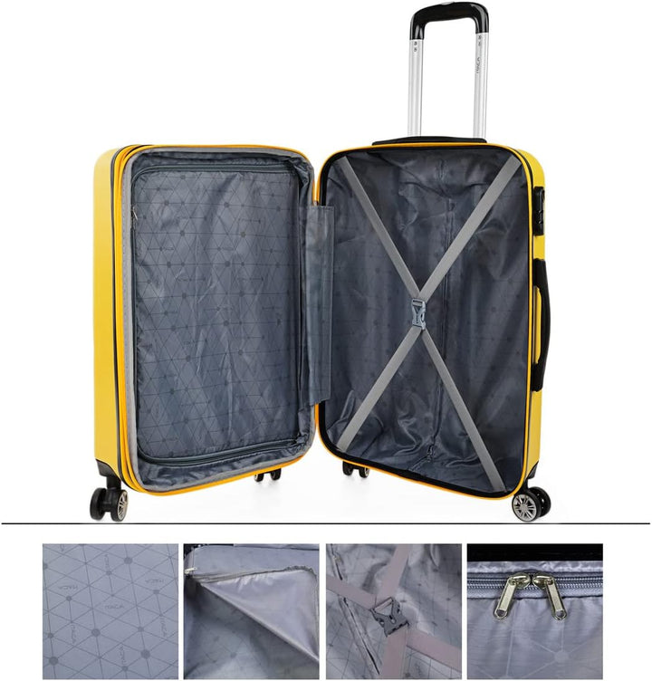 ITACA - Gepäck-Sets, Reisekoffer, Reisekoffer Set, Kofferset, Hartschalenkoffer, Trolley-Set, Luggag
