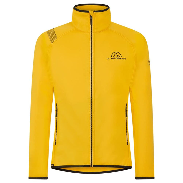 LA SPORTIVA Promo Fleece Sweatshirt M Yellow/Black (100999, M Yellow/Black (100999