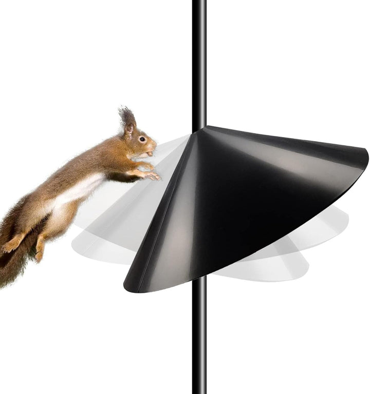 Eichhörnchen-Windabweiser für Pfosten, Eichhörnchen-sichere Vogelfutterstation - Eichhörnchen-Vogelf