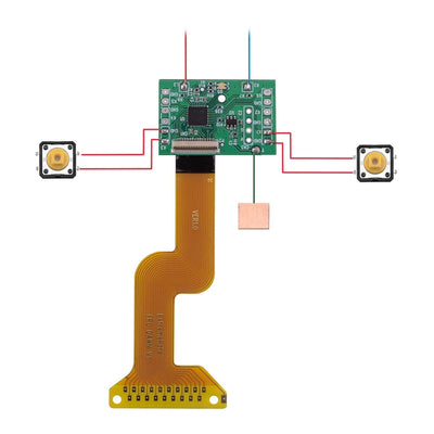 eXtremeRate DAWN2.0 FlashShot Trigger Stop Remap Kit für ps4 CUH-ZCT2 Controller,DIY-Ersatz Hülle Ge