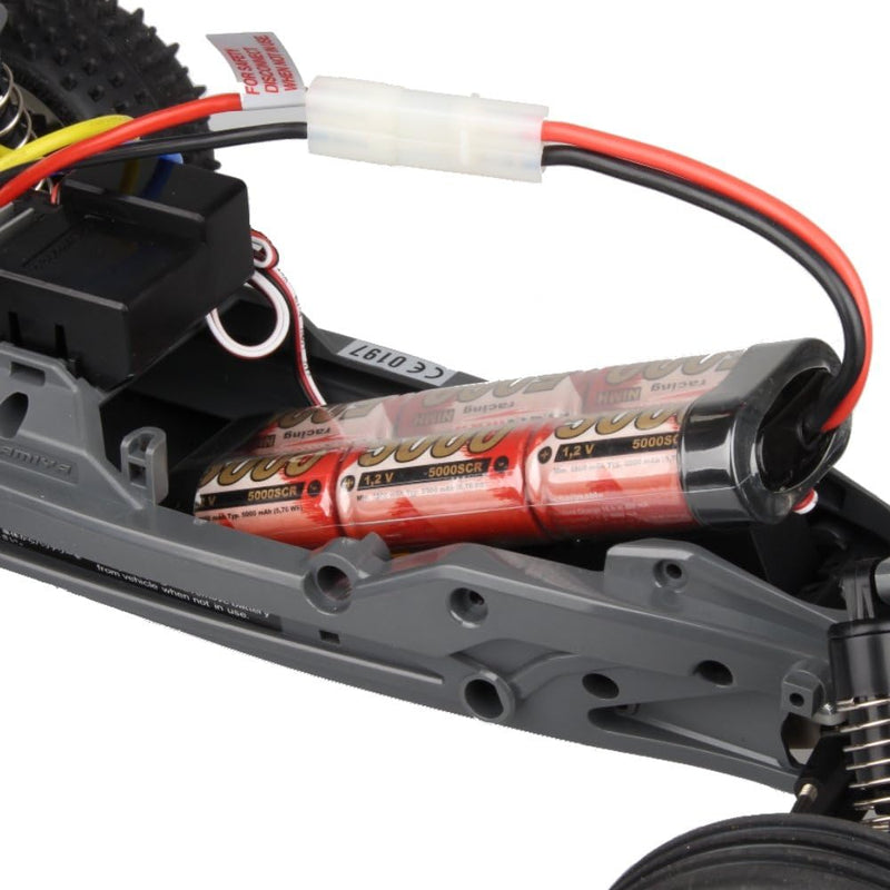 Kraftmax Akku Racing-Pack mit Tamiya-Stecker - 7,2V / 5000mAh / NiMH Akku/Hochleistungs RC Akkupack