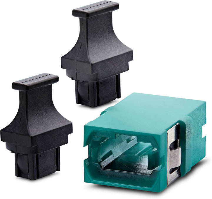 StarTech MPO/MTP Kupplung, Multimode OM3/OM4 Glasfaser Kupplung, Key Up-Key Down, MPO/MTP-PC Adapter