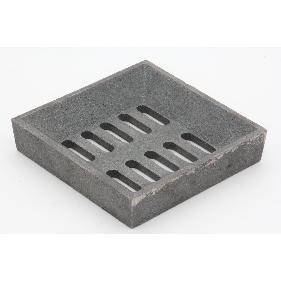 Feuercampus Ofenrost Gussmulde 135 x 135 x 30 mm aus Gusseisen hitzebeständig kompakt langlebig Ersa