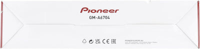 Pioneer GM-D6704 Brückbarer 4-Kanal Verstärker (1.000 W), Variabler TPF & HPF