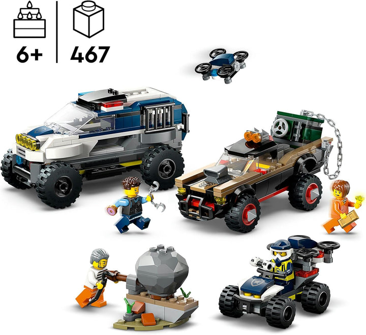 LEGO City Verfolgungsjagd im Polizeigeländewagen (60449)