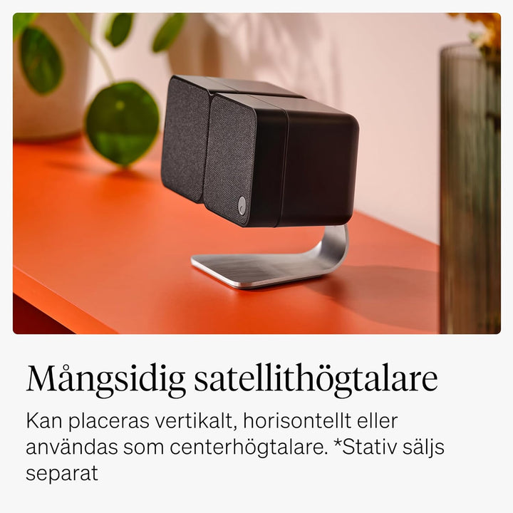 Cambridge Audio MSX 20 – Ultra-kompakte kabelgebundene Satellitenlautsprecher Regal/Desktop, Surroun