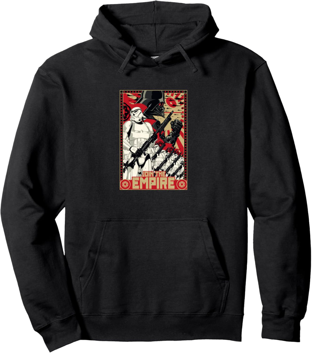 Star Wars Dark Side War Time Poster Pullover Hoodie