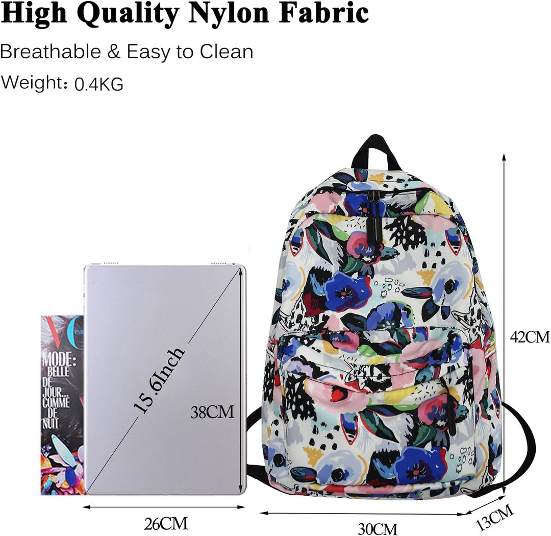 FANDARE Schulrucksack Mädchen Schulranzen Jungen Rucksäcke Schule Rucksäcke Laptop Schultasche Tages
