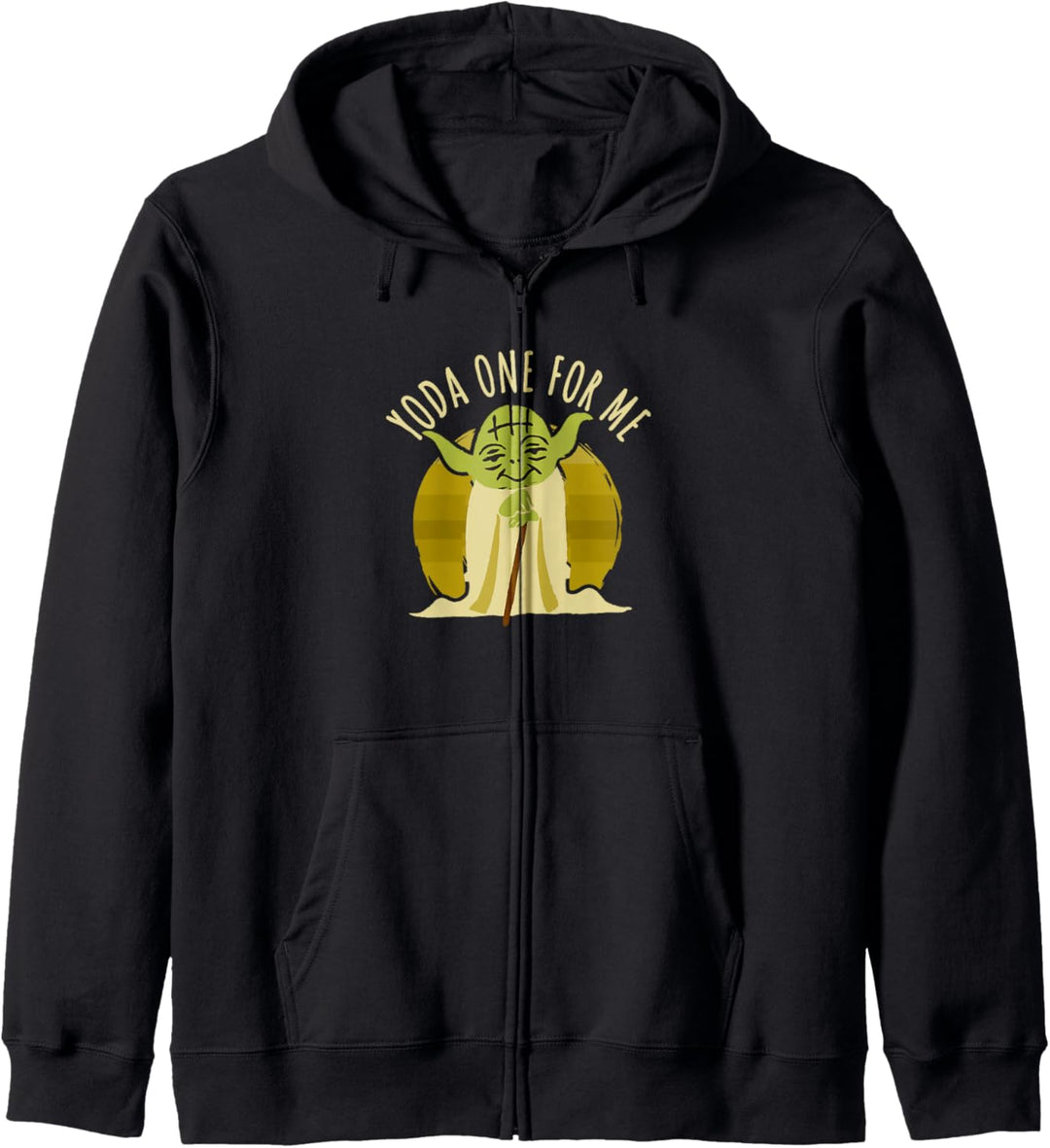 Star Wars Valentine's Day Yoda One For Me V2 Kapuzenjacke