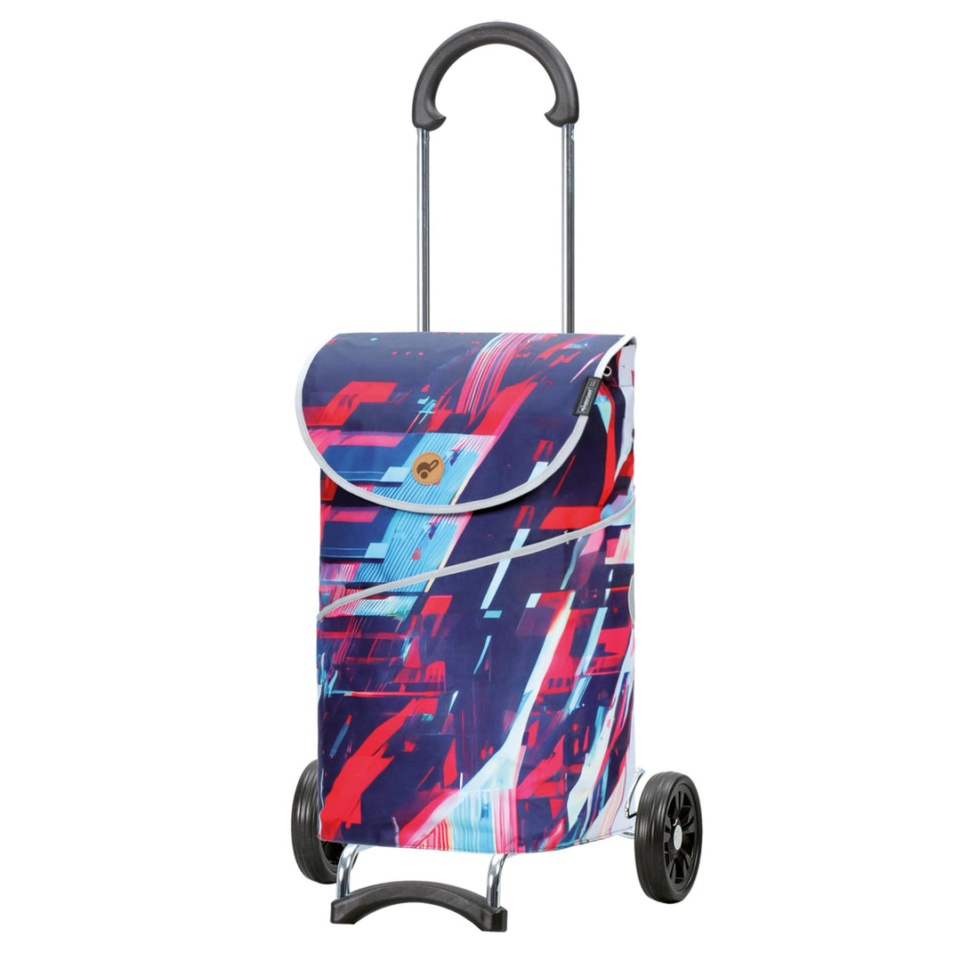 Andersen Einkaufstrolley - klappbar - 46 Liter - belastbar 40 kg - Stahlgestell - mit Kordelzug & Kl