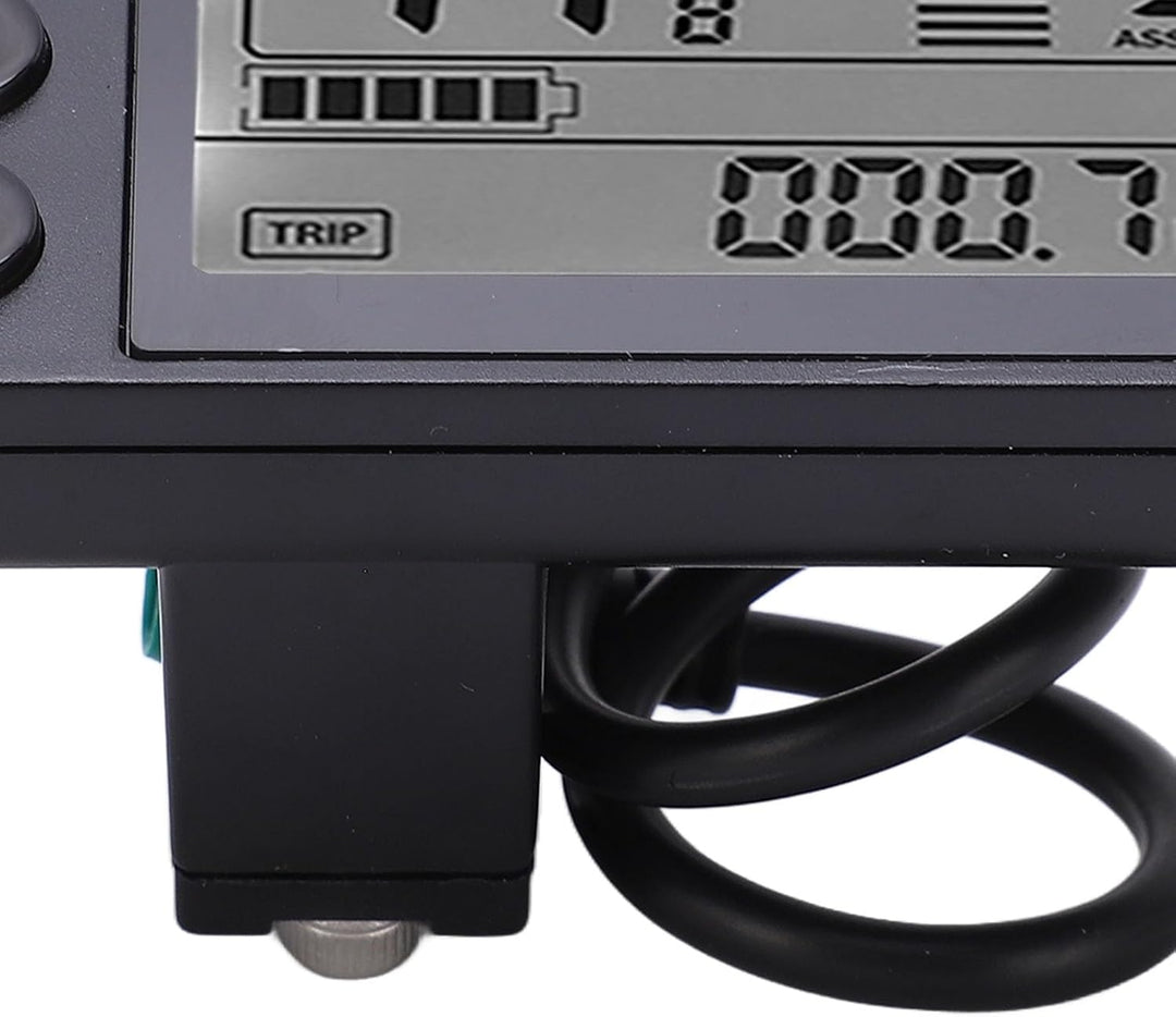 S866 LCD-Fahrraddisplay, Fahrradcomputer, Fahrradtacho, KilometerzäHler, 24 V 36 V 48 V Bedienfeld B